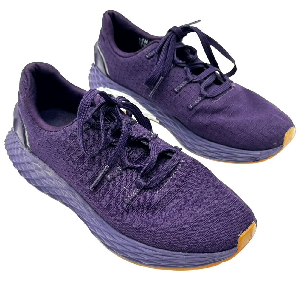 NOBULL Women's 6.5 purple ripstop runner sneakers shoes‎ athletic jogging track